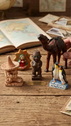Vendo souvenirs de diversos paises para enfeite