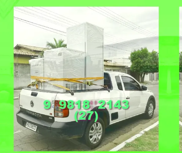 Frete! Transporte e carreto com segurança e rapidez! contato: 27?9?9818?2143