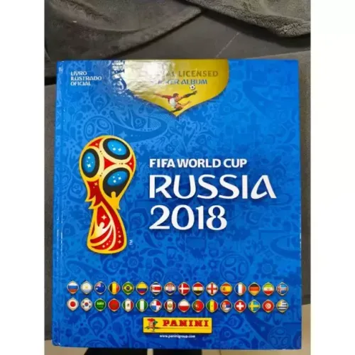 Álbum copa Rússia 2018 - incompleto