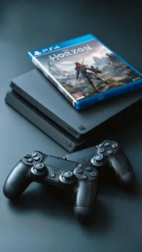 PlayStation 4 1TB 2Controles+Jogo Horizon