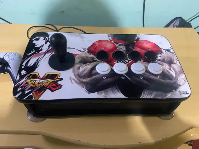 CONTROLE ARCADE (FIGHT STICK) MULTIPLATAFORMA