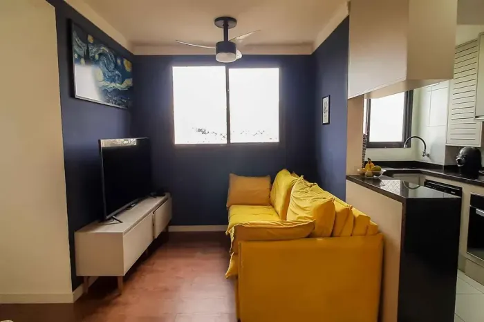 Apartamento mobiliado com 2 quartos e vaga no Centro de Osasco