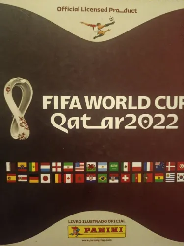 Álbum da copa 2022 completo
