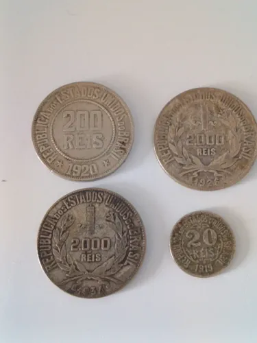 Moedas antigas 