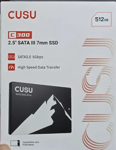Cusu Ssd 512gb Sata 2.5'' Sata3 Hard Drive