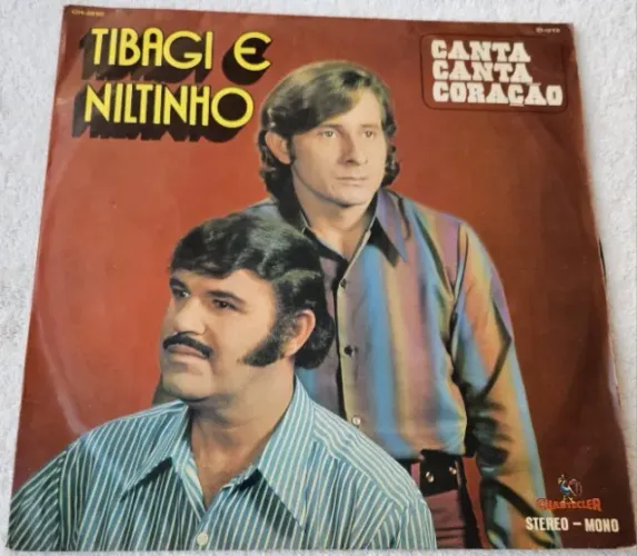 LP Vinil Tibagi e Niltinho - Canta, Canta, Coração Original 1972