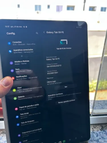 Tablet Samsung S9 FE 128GB