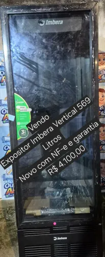 Vendo cervejeiro expositor Imbera 569 Litros- Nova