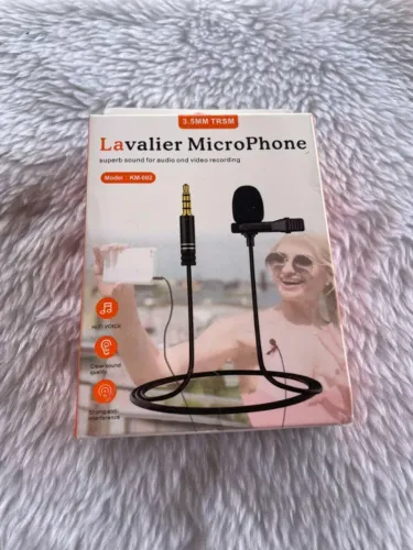 Microfone com Fio para Celular