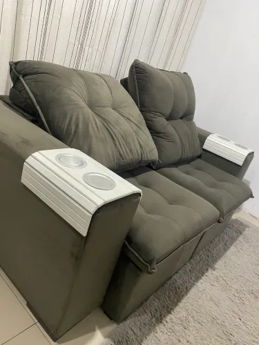 SOFÁ RETRÁTIL E RECLINÁVEL ENTREGO GRÁTIS HOJE