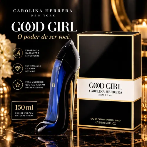 Perfume Carolina Herrera Good Girl Eau de Parfum 150ml (ORIGINAL)