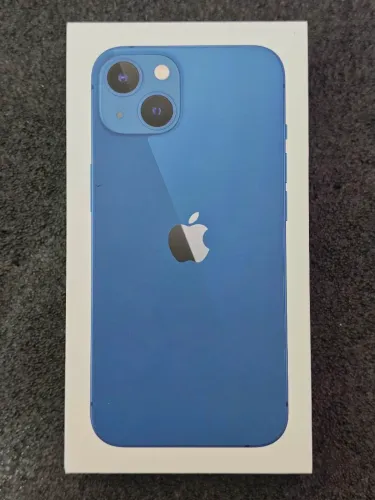 Caixa Original Apple iPhone 13 128GB Azul (Nacional / Anatel) - Excelente Estado