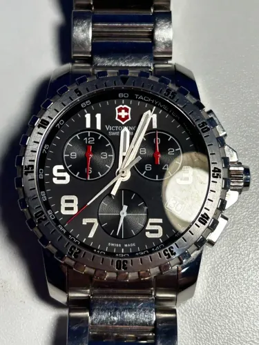 RELÓGIO VICTORINOX SWISS ARMY ALPNACH CHRONOGRAPH 241196 - ORIGINAL