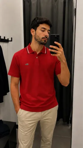 Camiseta Polo Masculina Dia a Dia Algodão - Várias cores