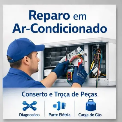 Manutenção e higienização de ar condicionado 4 GB