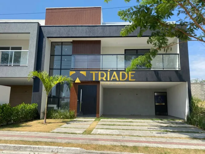 Casa no condomínio Jardim das Tulipas na Alameda das Flores-Nova Esperança Feira de Santan