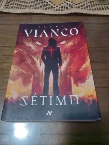Livro terror Sétimo André Vianco Editora Aleph