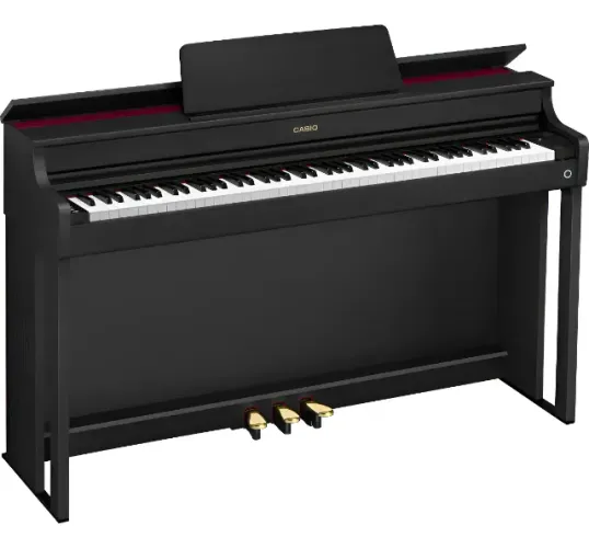 Piano Digital Casio Celviano Ap-300bkc2-br Black Cor Preto