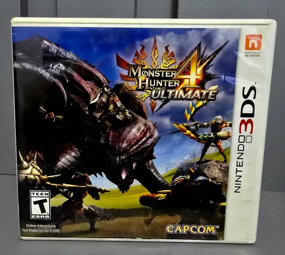 Monster Hunter 4 ultimate Nitendo 3DS