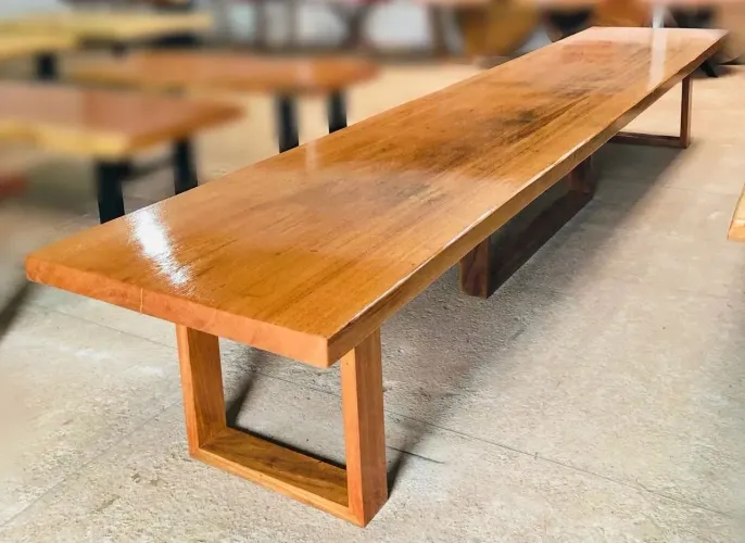 Mesa rústica