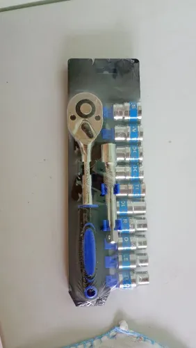 Chave catraca cabo e soquetes 1/2