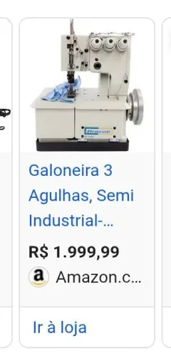Galoneira BRACOB Portátil 3 Agulhas