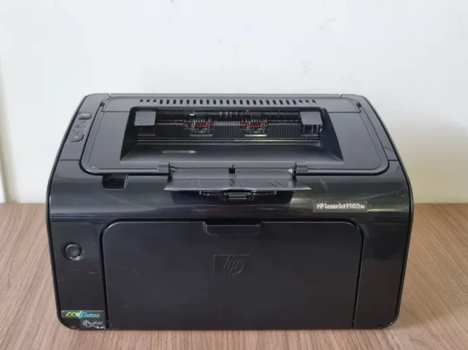 Impressora Hp LaserJet P1102w Wi-fi Preto Toner Novo Ótimo Estado 