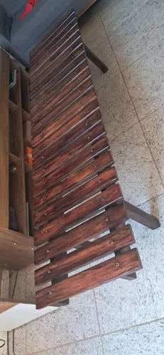 Banco de madeira