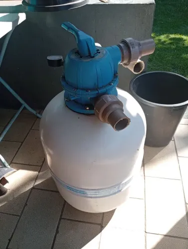 Filtro Usado em Piscina