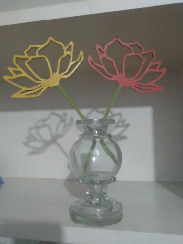 Flores de madeira pra eventos