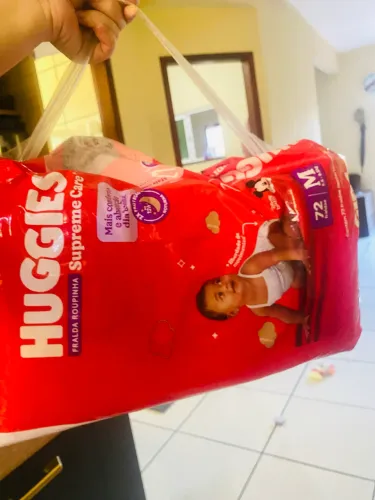 Fralda M huggies