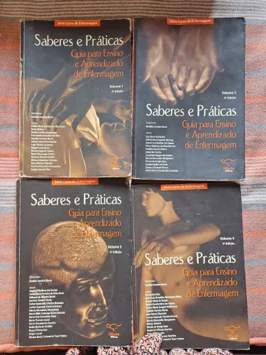 Kit Livros Enfermagem + saúde 