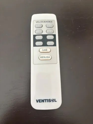 Controle Remoto Para Ventilador De Teto Ventisol Mx (Usado)