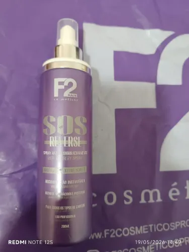 F2 cosméticos Spray antiemborrachamento 200ml 