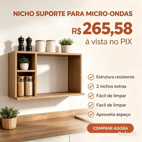 Nicho para micro-ondas