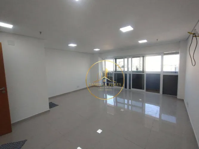 Sala comercial para locação com 39 m² na Vila Belmiro (Manhattan Office)