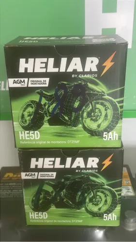 Bateria 5 e 6 Ah Heliar