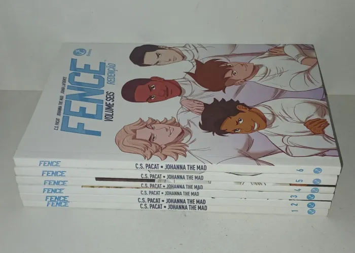 LOTE SAGA SERIE LIVROS QUADRINHOS HQS FENCE ROMANCE GAY LBGT LGBTQIAPN+ ADULTO