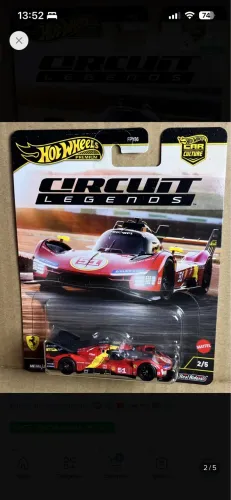 Hot wheels Ferrari 499 - circuit legends + Ferrari testarossa