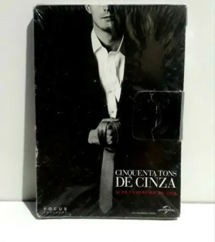 Bloco de Notas Cinemark Mania Cinquenta Tons de Cinza  