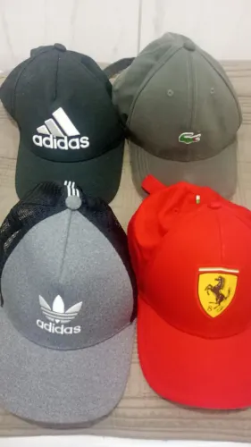 Kit com 4 bonés esporte original 