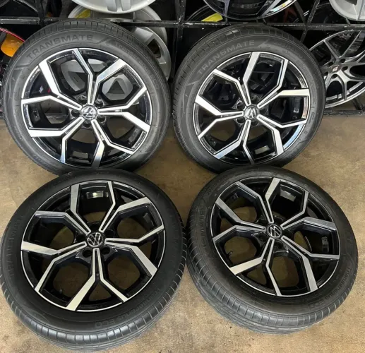 Rodas Aro 17 5x100 + Pneus 205/50