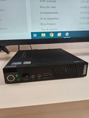 Mini PC Lenovo ThinkCentre - Intel Core i5, 8GB RAM, SSD 240GB