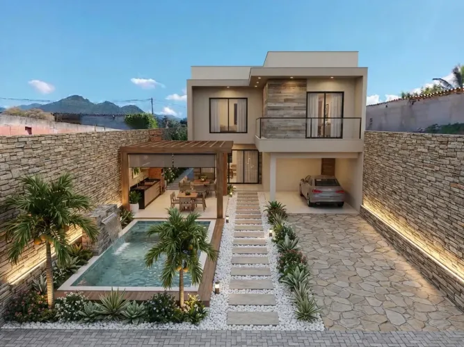 TERRENO 360M² NO MORRO DO ALGODÃO PLANO, MURADO, ATERRADO E COM ESCRITURA DEFINITIVA