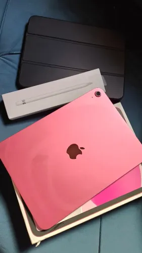 iPad 11 + Apple pencil 1° geração com capa e película 