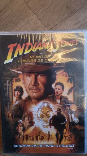 DVD Indiana Jones e o Reino da Caveira de Cristal