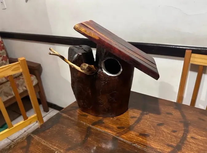 decoração rústica