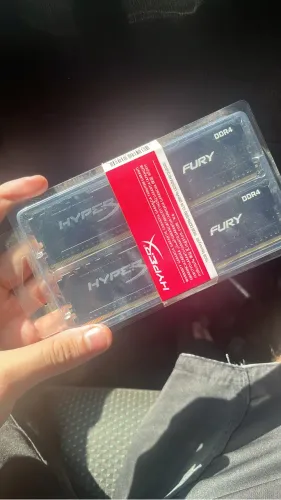 Memória ram 8gb 3200hz 8x2 16GB hyperX nova