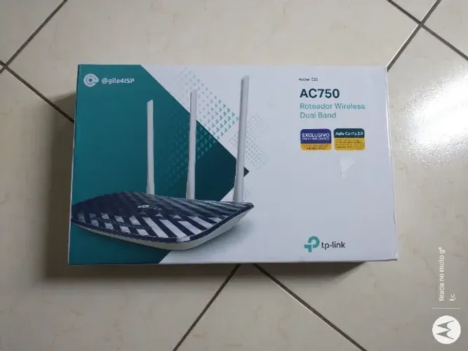 Roteador tp-link AC750 Dual Band  3 antenas | Praticamente Novo | Últimos Dias