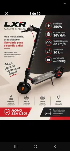 PATINETE ELÉTRICO 350W